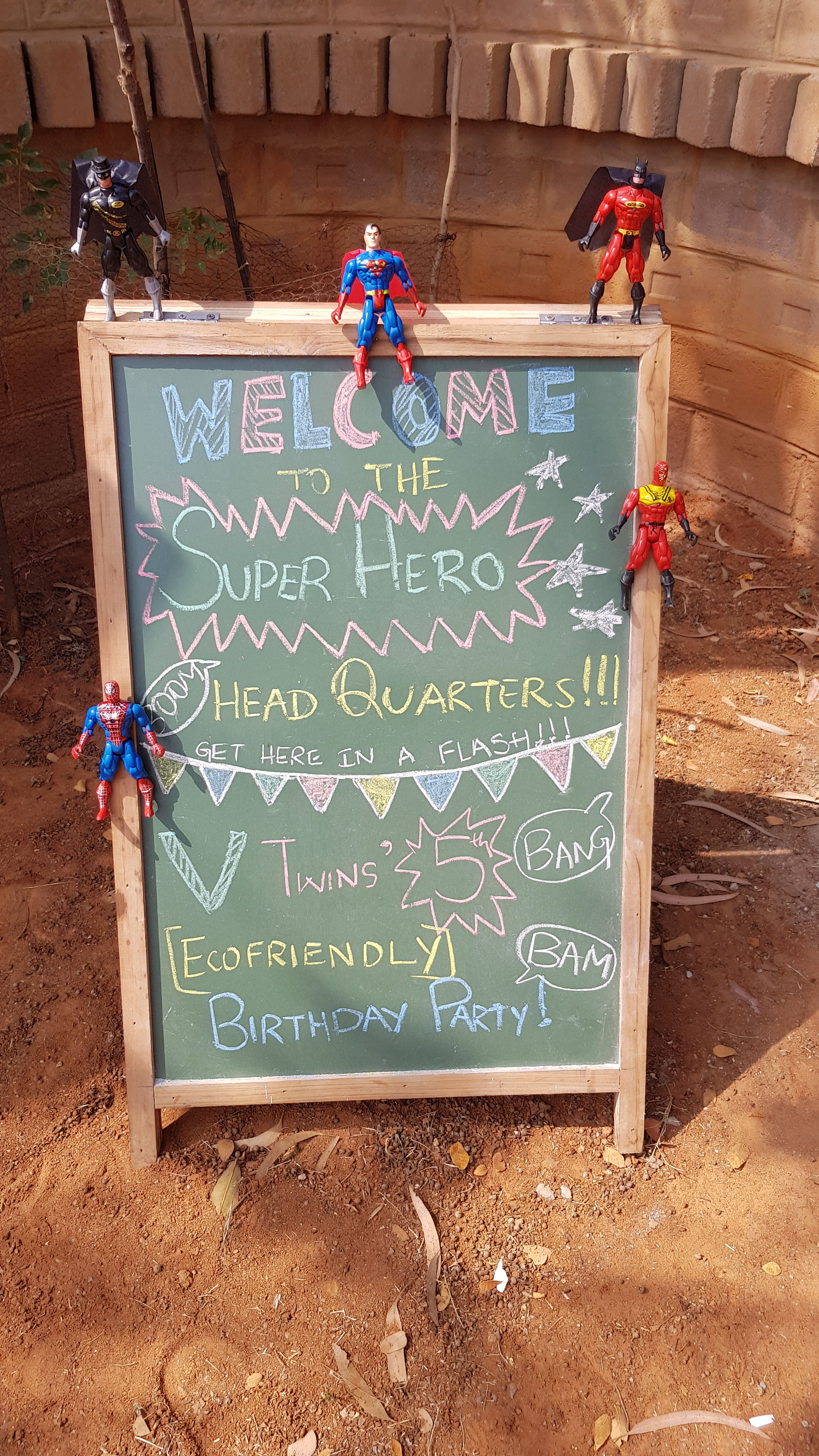 Super Hero figurines