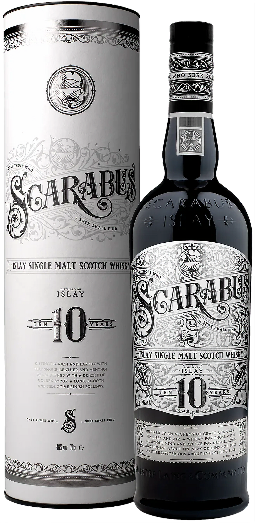 Islay Single Malt Whisky Scarabus 10 YO - Hunter Laing