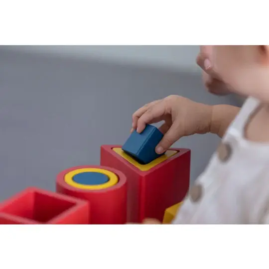 Thumbnail: PlanToys Nesting Puzzle Unit Plus