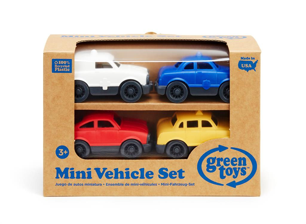 GreenToys 4 Mini Vehicles