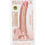 Thumbnail: Real Rock - Curved Realistic Dildo With Balls with Suction Cup 8" - Flesh Pink