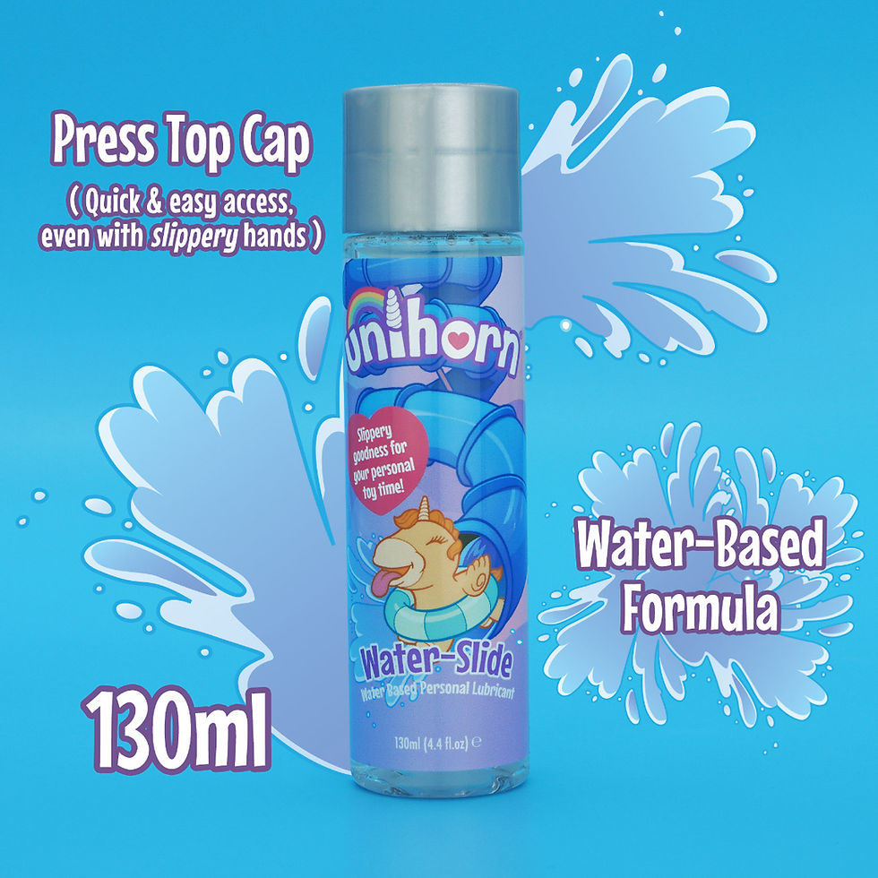 Thumbnail: Unihorn Water-Slide Water Based Personal Lubricant 4.4 fl oz (130ml)