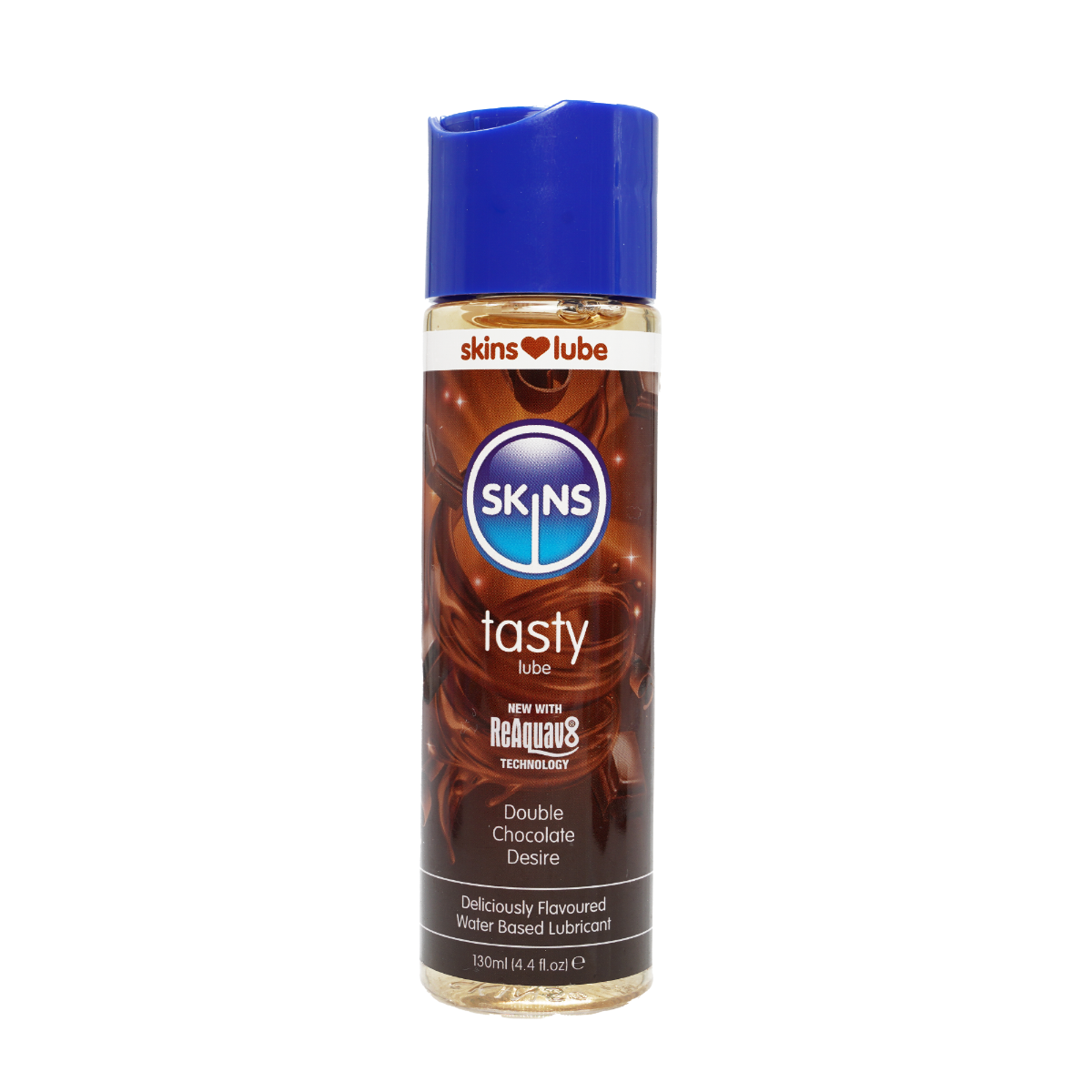 Skins Double Chocolate Water-Based Lubricant 4.4 fl oz (130ml)