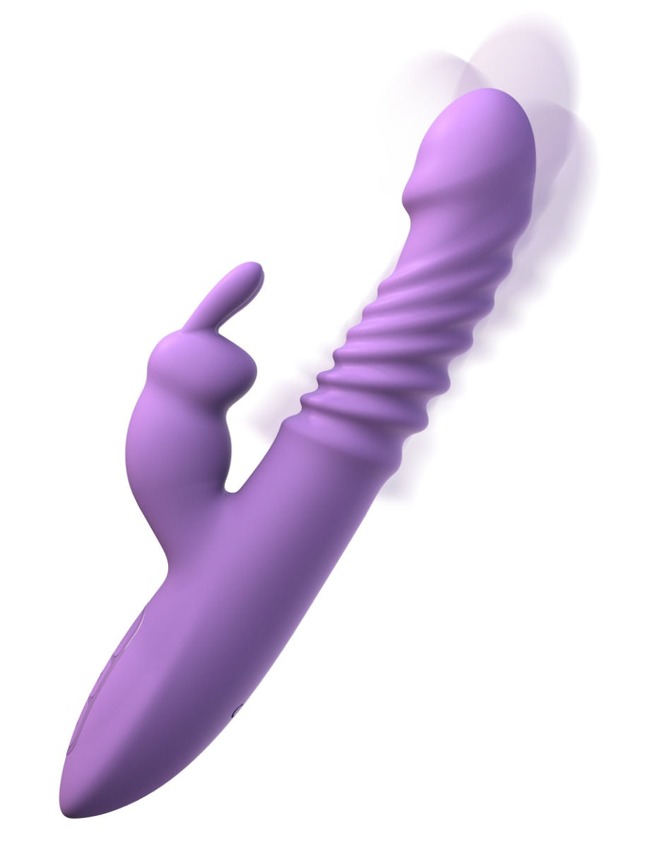 Thumbnail: Fantasy For Her | Her Thrusting Silicone Rabbit | Purple