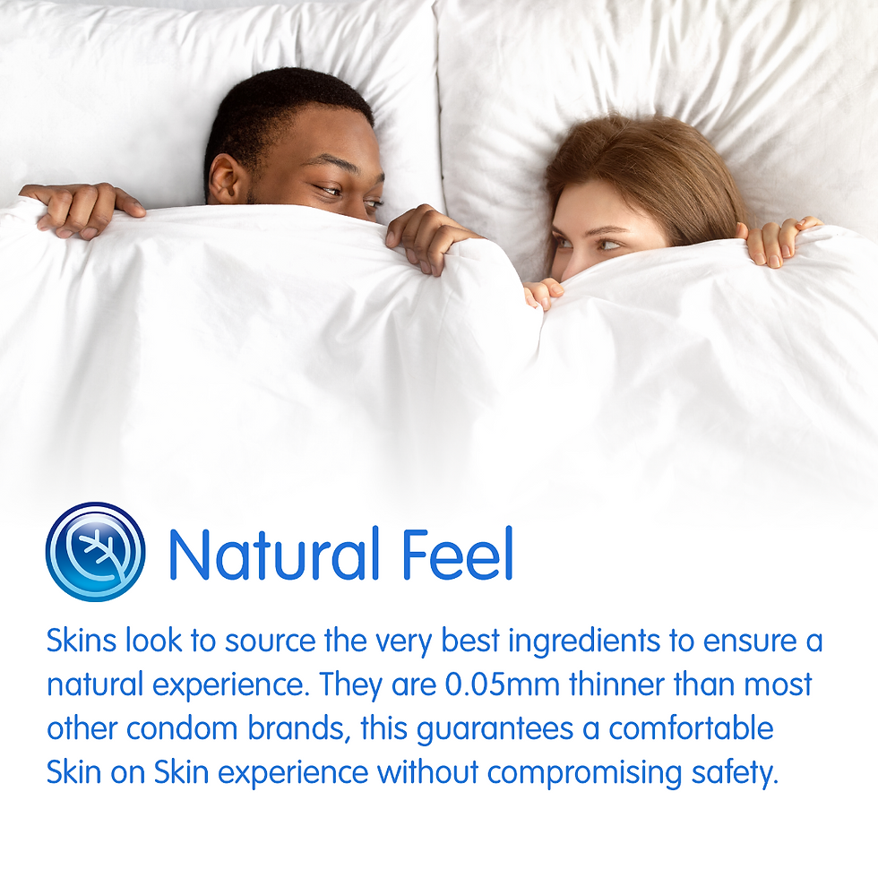 Thumbnail: Skins Condoms Natural FOIL (BAG 500)