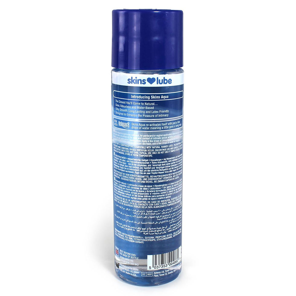 Thumbnail: Skins Aqua Water-Based Lubricant 8.5 fl oz (250ml)
