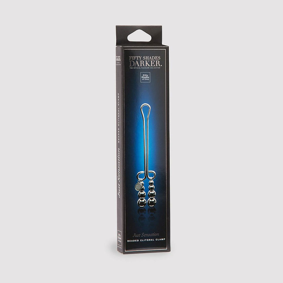 Thumbnail: Fifty Shades Darker Just Sensation Beaded Clitoral Clamp