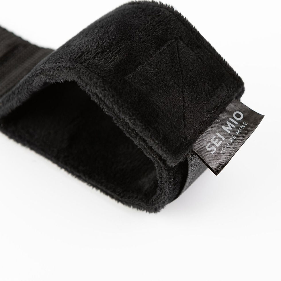 Thumbnail: SEI MIO - Spread the Love - Ankle Spreader Bar with Wrist Cuffs