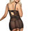 Thumbnail: YesX YX955 Black Chemise