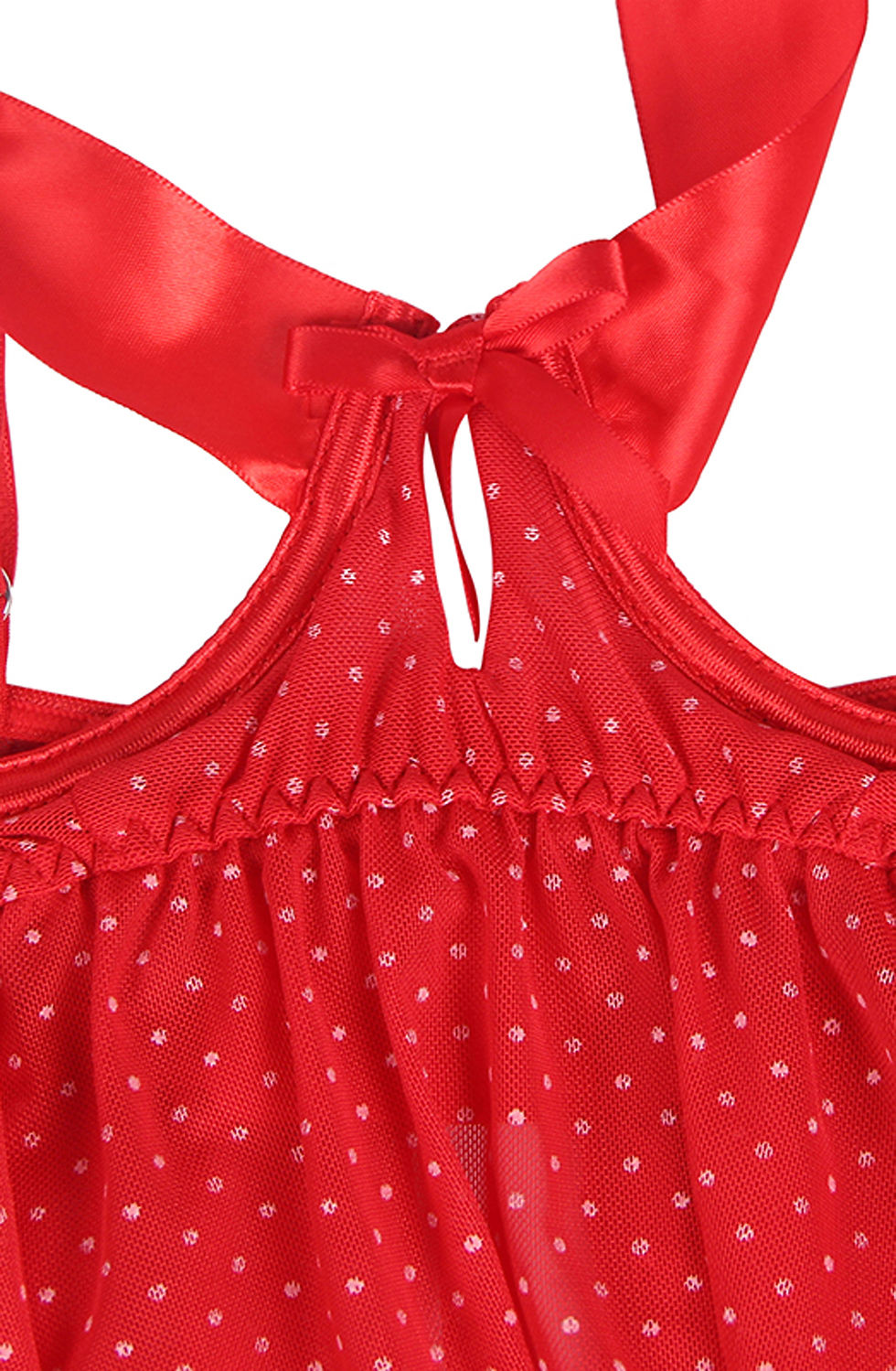 Thumbnail: YesX YX841 Red Babydoll Set