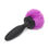 Thumbnail: Happy Rabbit Rechargeable Vibrating Butt Plug Medium - Black/Pink