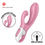 Thumbnail: Satisfyer Air Pump Bunny 2 - Light Red