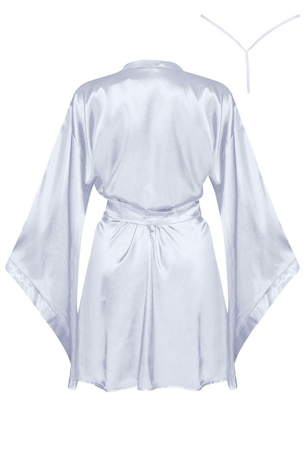 Thumbnail: Beauty Night BN6665 Samira Peignoir Silver