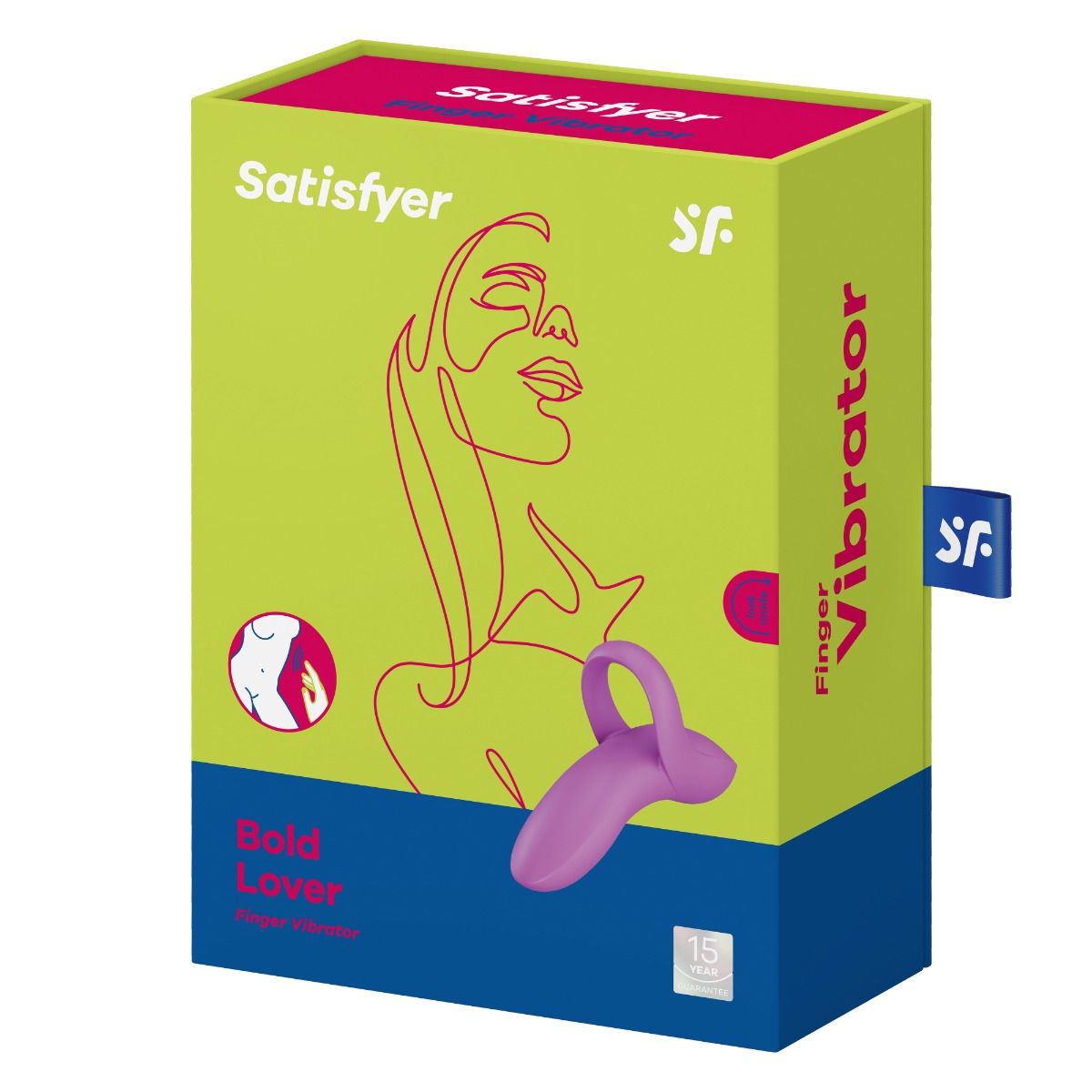 Satisfyer Bold Lover - Dark Pink