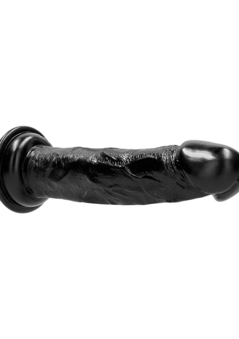 Thumbnail: Real Rock - Realistic Dildo 8 inches - Black
