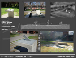 2007 - RELOJ DE SOL PUC