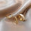Thumbnail: Gold rings set of 3