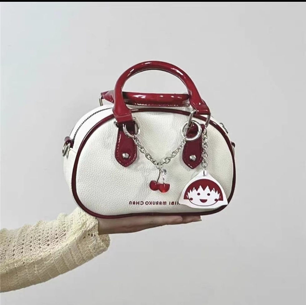 Thumbnail: Red and white bag