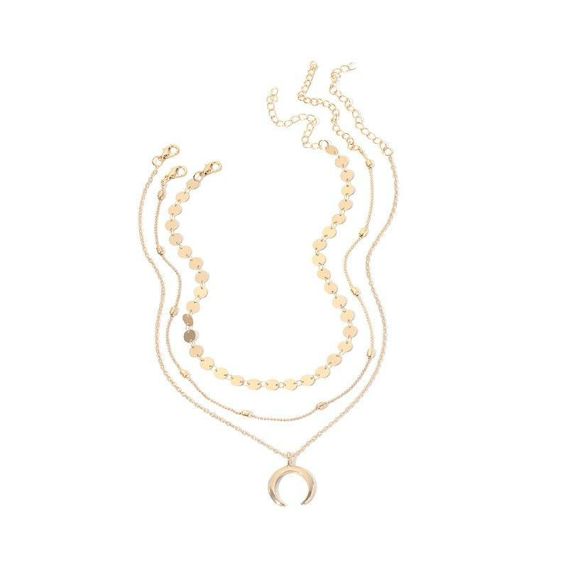 Thumbnail: Moon layered necklace