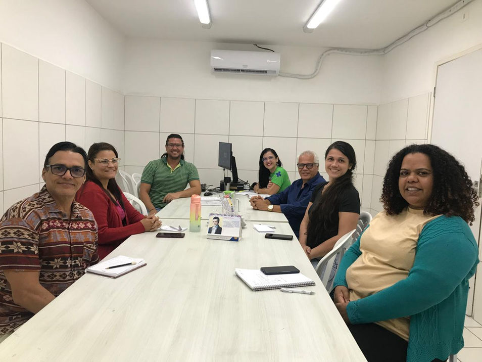Nova Coordenação do CMS-Recife realiza reunião com a equipe administrativa da Secretaria Executiva do Conselho