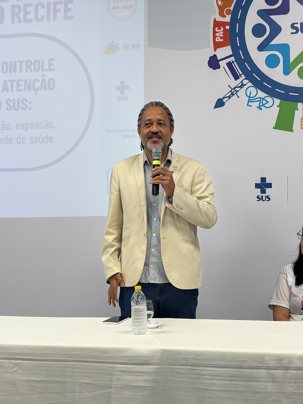 superintendente do Ministério da Saúde em Pernambuco, Rosano Carvalho