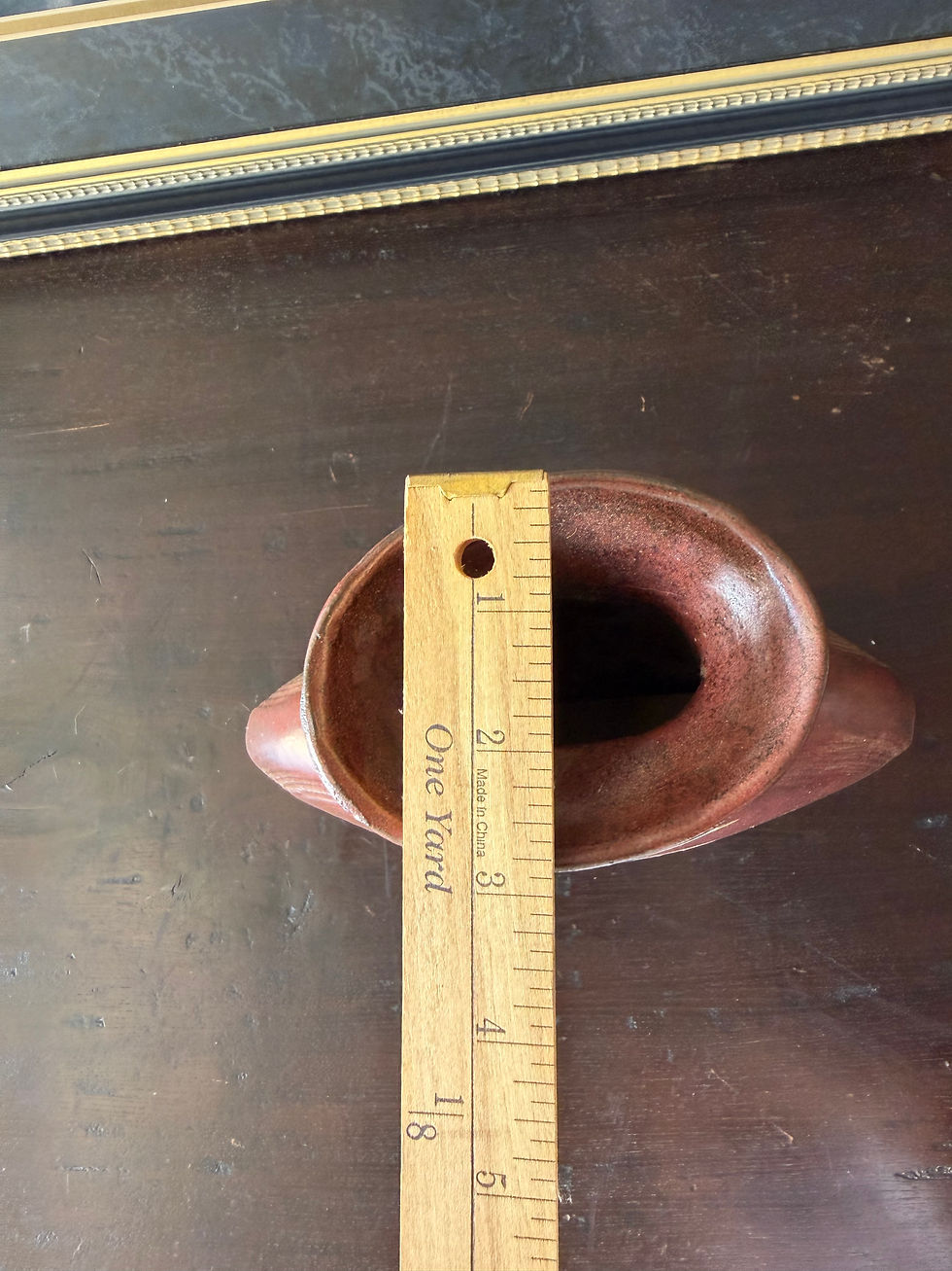 Thumbnail: Handcrafted Red Studio Pottery Vase | Floral Art Ceramic Décor