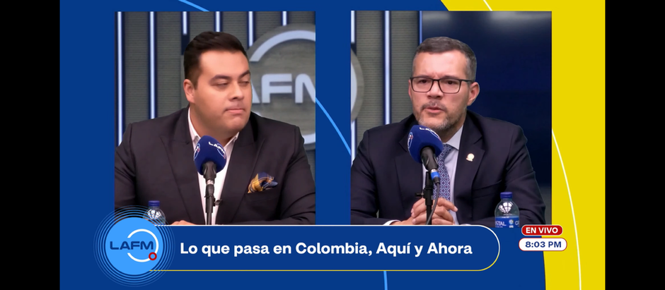 Fernando Largacha en Aquí y Ahora - La FM y RCN Radio - https://www.youtube.com/live/BTElL2HbEsI