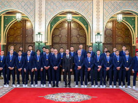 مونديال
بتعليمات سامية..
الأمير مولاي الحسن يترأس حفلا أقامه الملك على شرف أعضاء المنتخب الوطني لكرة القدم لأقل من 20 سنة