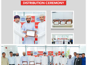 إيسوزو ومجموعة OTE يكرّمان الموظفين بشهادات إتمام التدريب