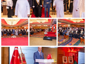 سفارة الجمهورية التركية بمسقط تحتفل بالذكرى الـ 102 لتأسيس الجمهورية التركية.