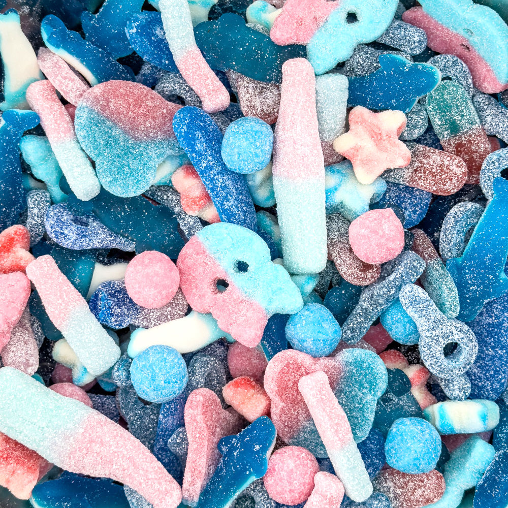 Pink & Blue Mix