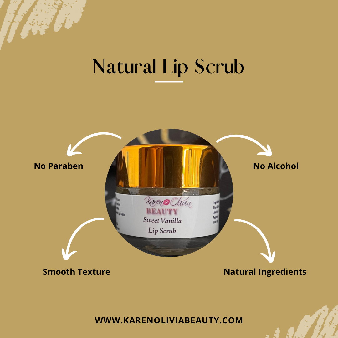 Sweet Vanilla Lip Scrub