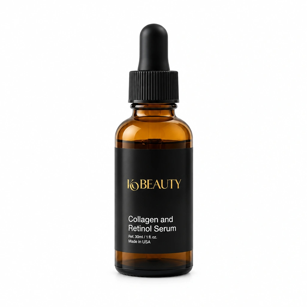 Collagen and Retinol Serum — original KO Beauty main product photograph