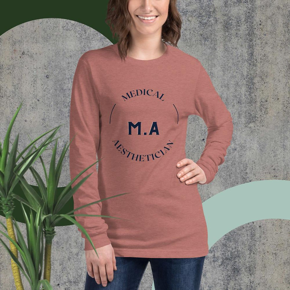 Miniature : Medical Aesthetician Women's Long Sleeve Tee