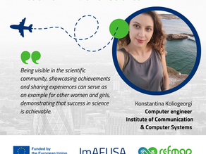 "Women In Aviation Science| Interview - Konstantina Koliogeorgi 