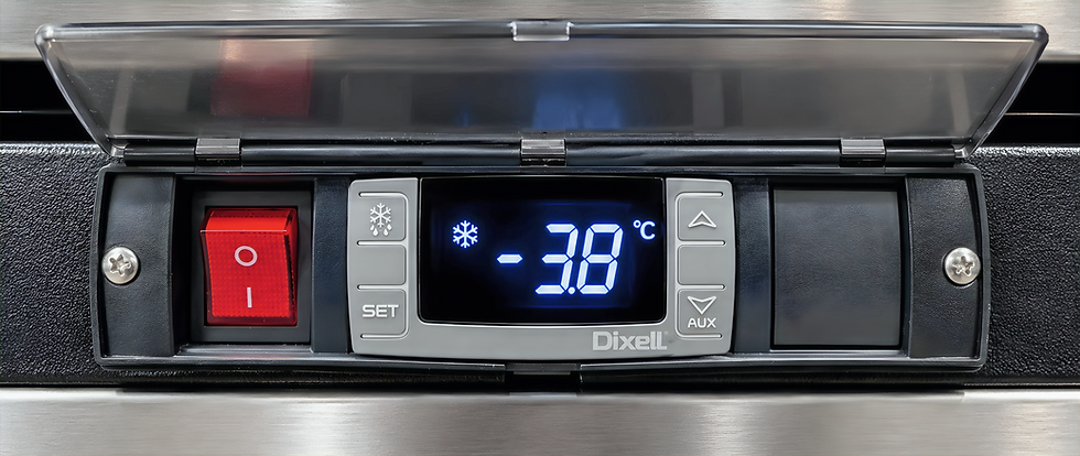 Miniatura: Controlador digital Dixell del armario refrigerado Subzero a -3,8 °C