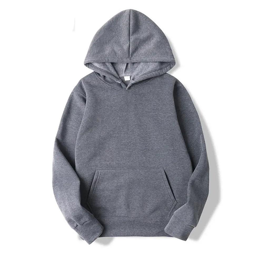 Thumbnail: Men's Hoodies Women Pullover Spring Autumn Casual Hoodie Sweatshirts Solid Color