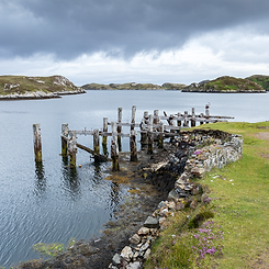 Loch Skipport on the Isle of South Uist