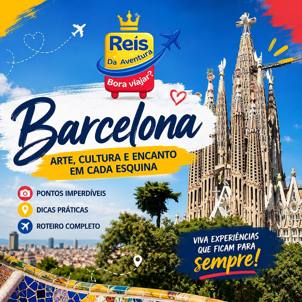 🇪🇸 BARCELONA E A IMPRESSIONANTE SAGRADA FAMÍLIA: Uma obra que todo viajante precisa conhecer ✨🏰