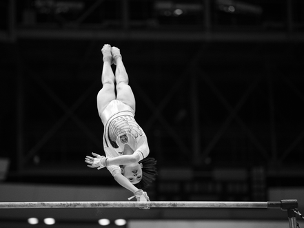 Gymnastics in Black