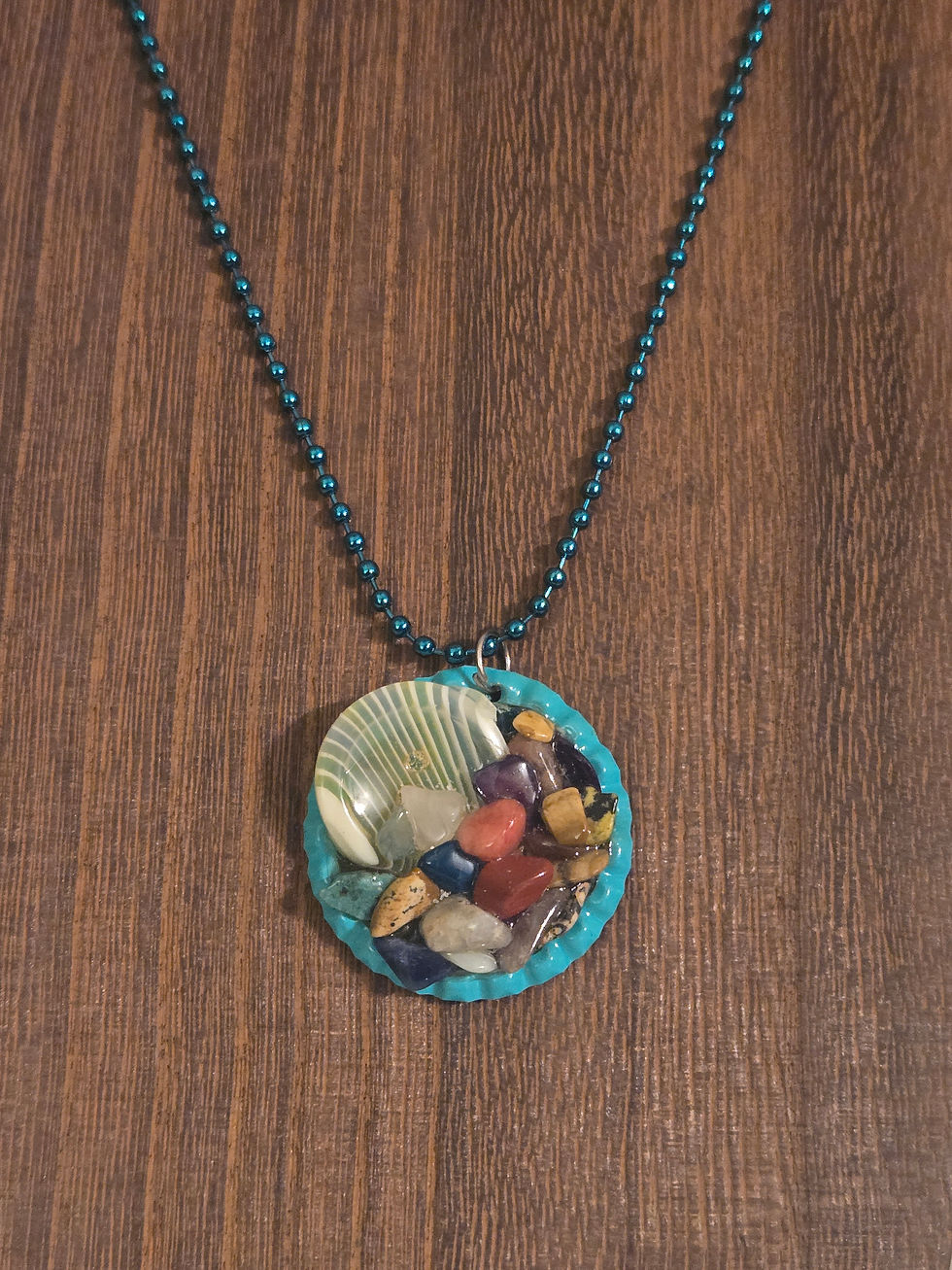 Thumbnail: Decorative bottle cap pendant- Choose which one