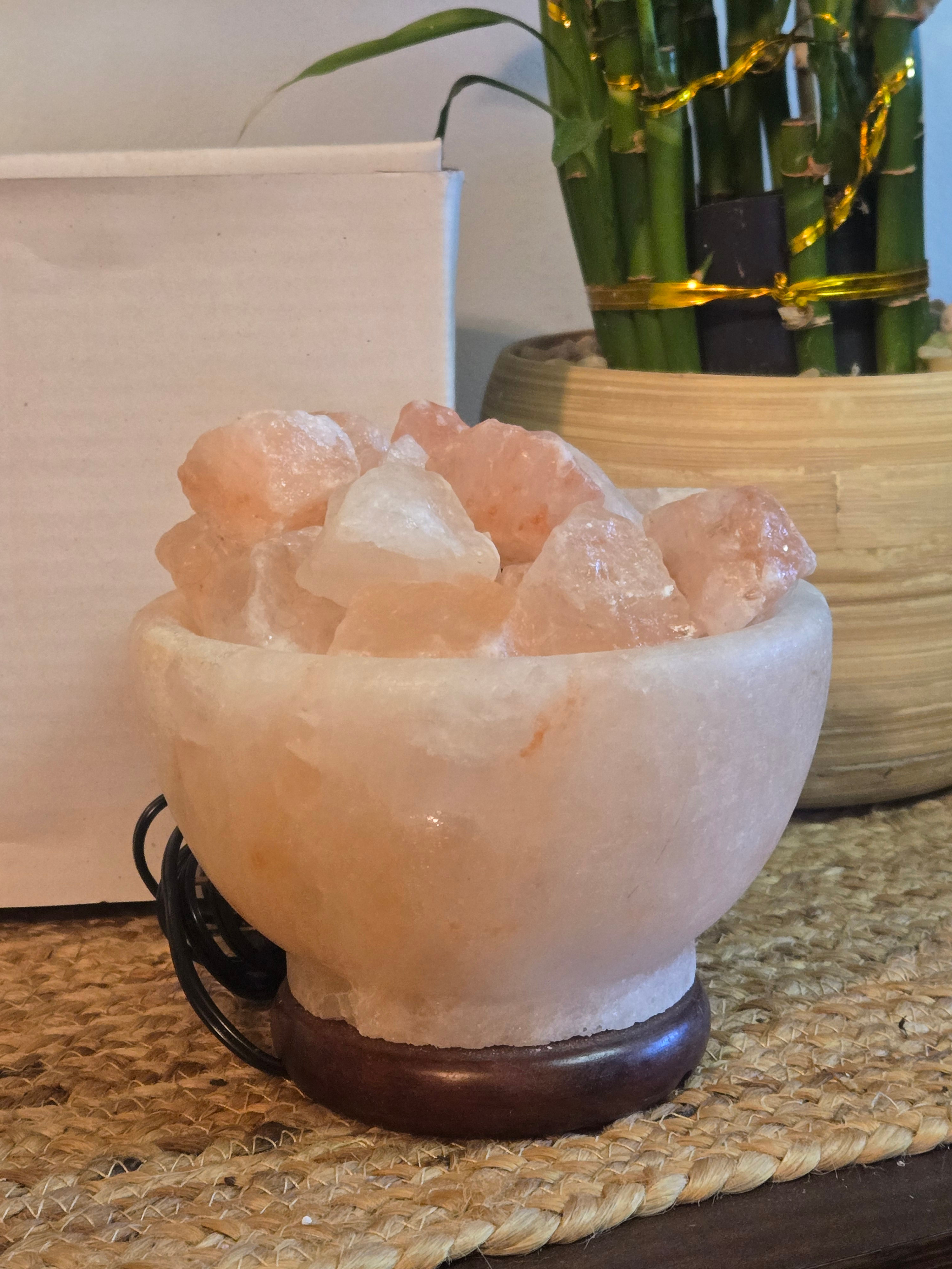 Lighted Himalayan Salt Lamp