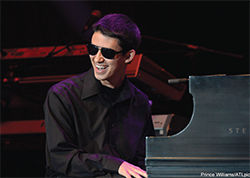 Justin Kauflin on tour with Quincy Jones in Japan