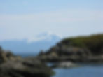 Mt Baker from Sucia Island