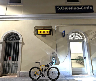 stazione treni Santa Giustina Bellunese
