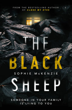 Cover of the adult crime fiction paperback 'The Black Sheep' by Sophie McKenzie