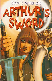 Cover of the book 'Arthur's Sword' by Sophie McKenzie. A book for younger readers.