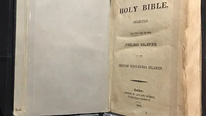 Escravos negros nunca souberam da existência de escravos judeus e de Pessach, graças a Slave Bible