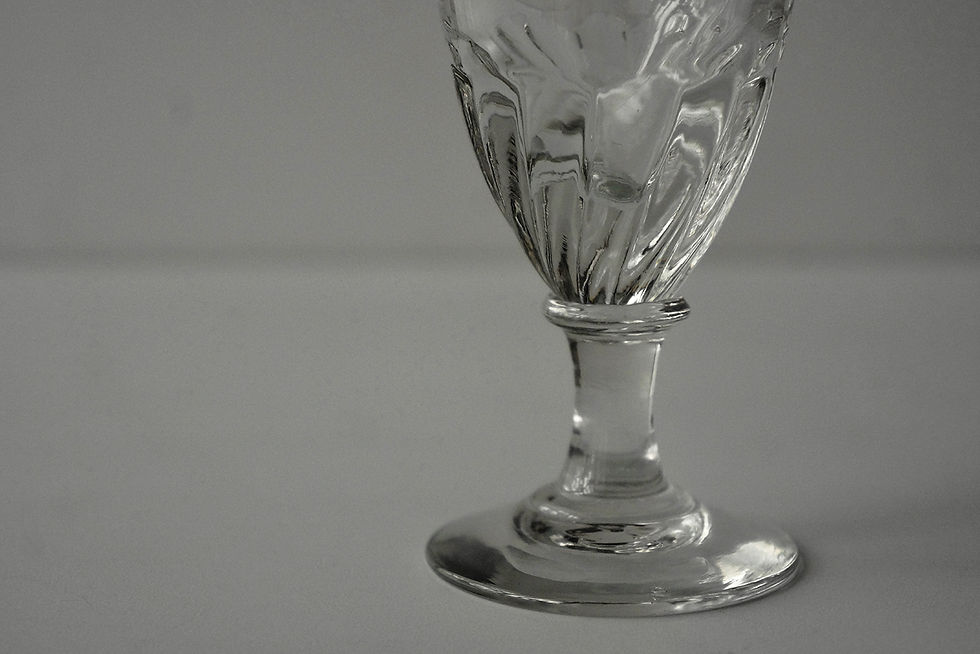 Thumbnail: Absinthe Glass / Verre Soufflés / 1800s FRANCE