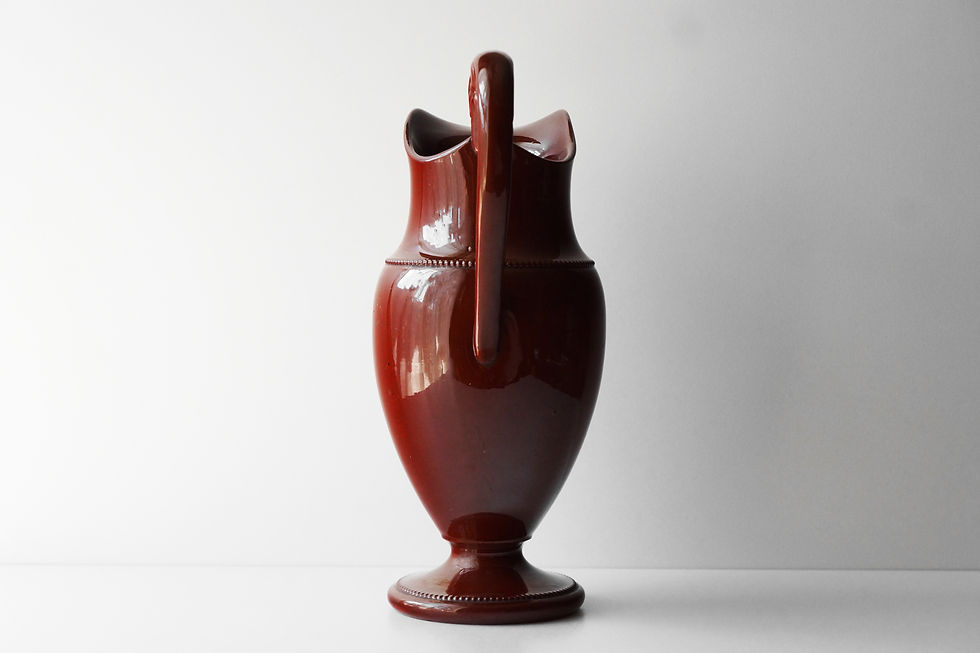 Thumbnail: Rare Jug / Pichet / Sarreguemines / 1835-1900 FRANCE